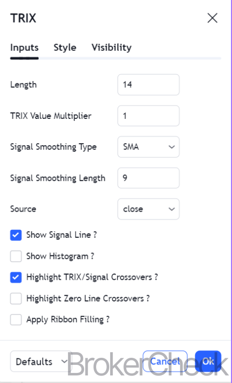 TRIX Setup
